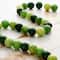 12 Pack: Green Dyed Quartz Round Beads, 8mm by Bead Landing™